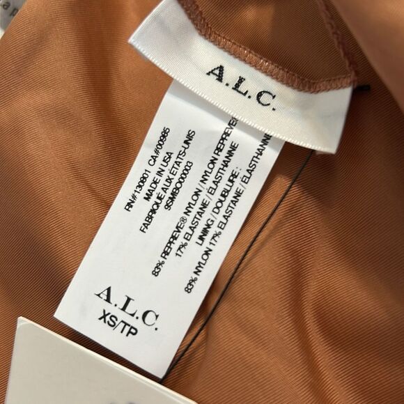 New A.L.C. | Amina Bikini Bottom Bronze Tan Brown XS Swimwear Festival NWT - Picture 4 of 6